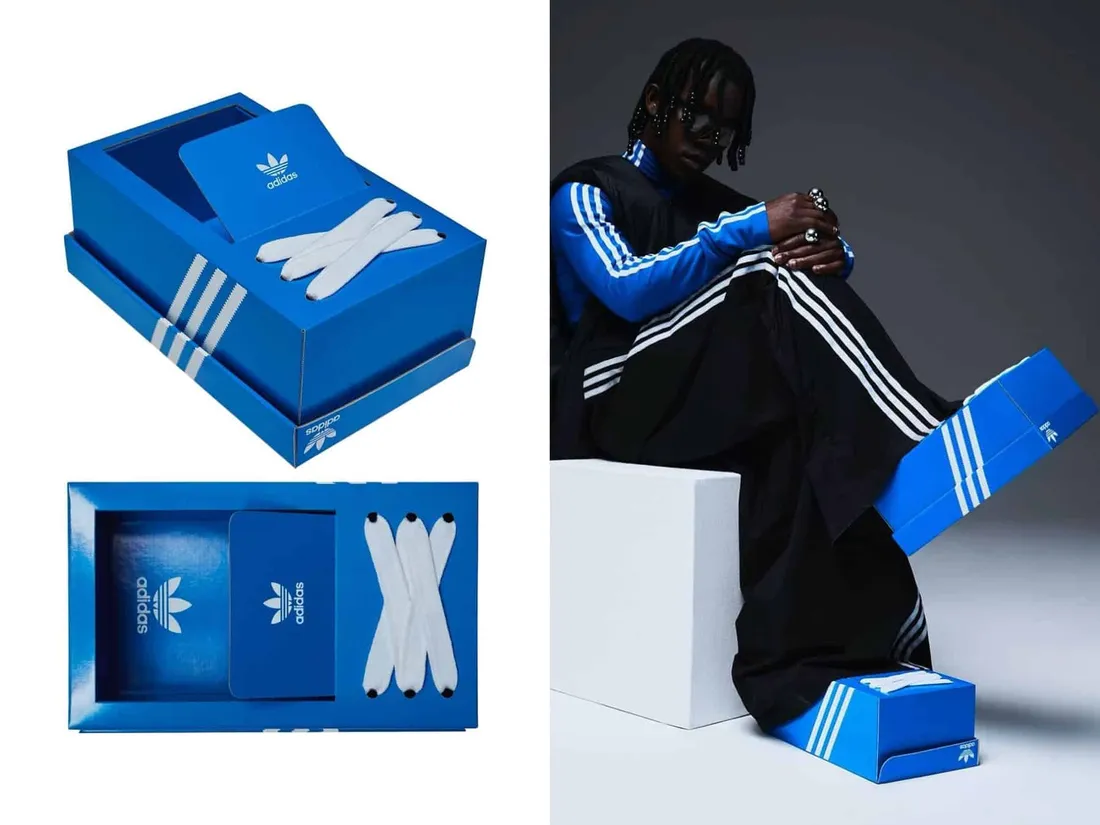 Adidas surprend avec des sneakers-boîtes !