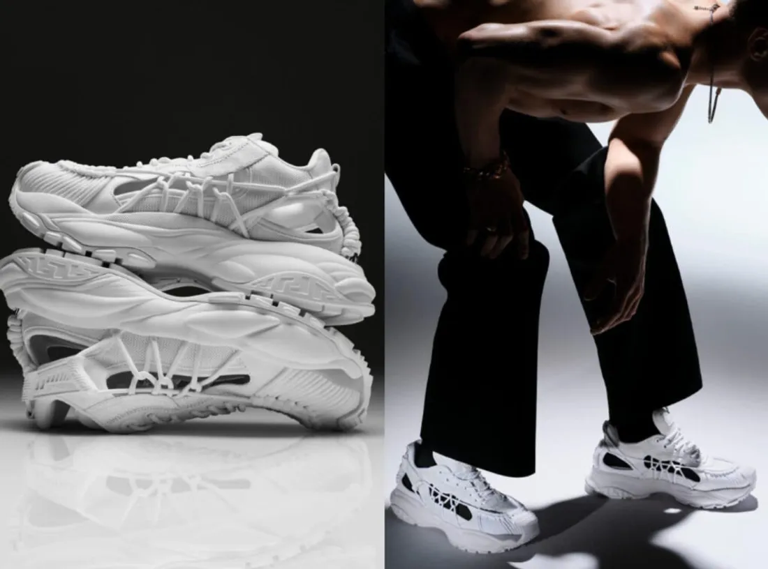 Versace lance sa nouvelle paire de sneakers technologique, "Mercury" !