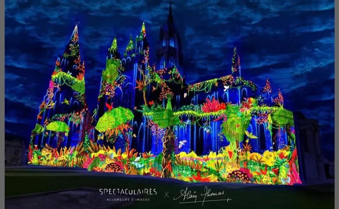 Le spectacle "Rendez-vous à la Cathédrale" est présenté à Bayeux jusqu'au 30 août 2025.