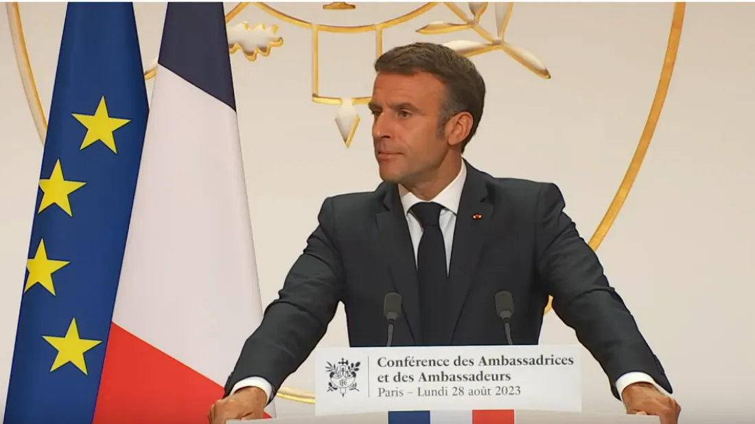 Emmanuel Macron (conférence des ambassadeurs)
