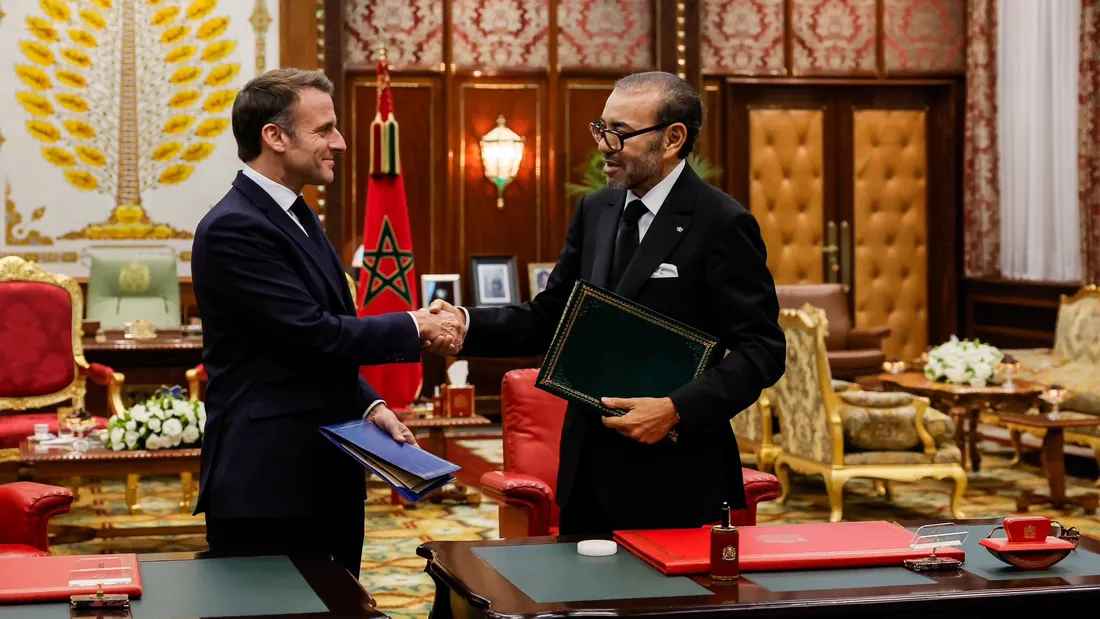 Emmnanuel Macron - Mohammed 6