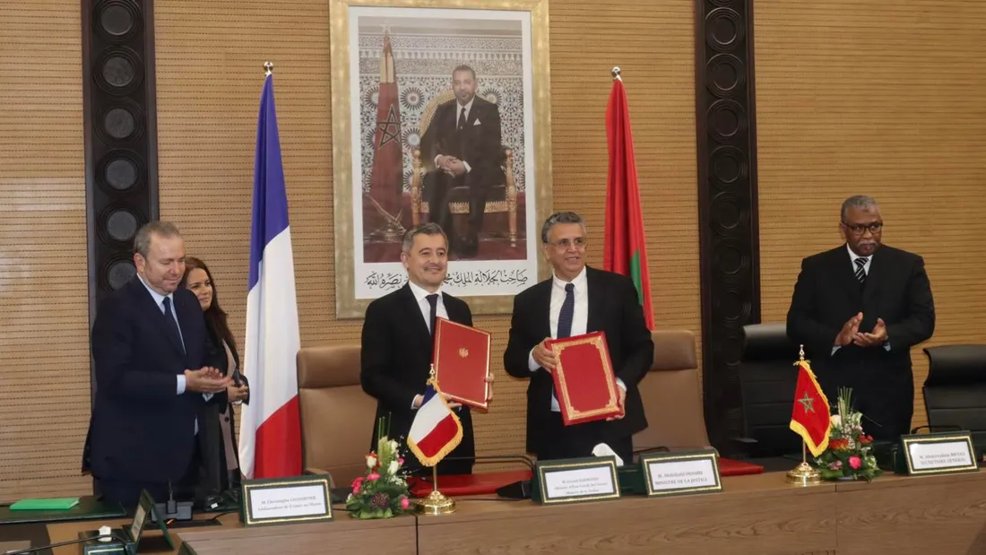 Gérald Darmanin et Abdellatif Ouahbi (France-Maroc)