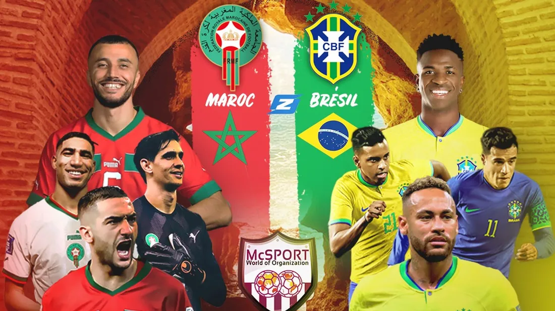 Maroc vs Brésil