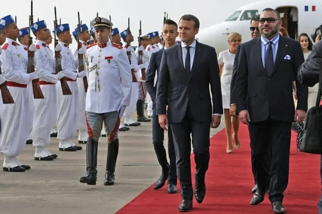 Macron - Mohamed 6