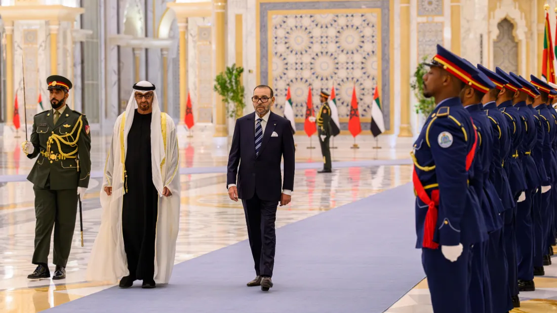 Mohammed VI - Mohammed ben Zayed (Maroc - Emirats arabes unis)