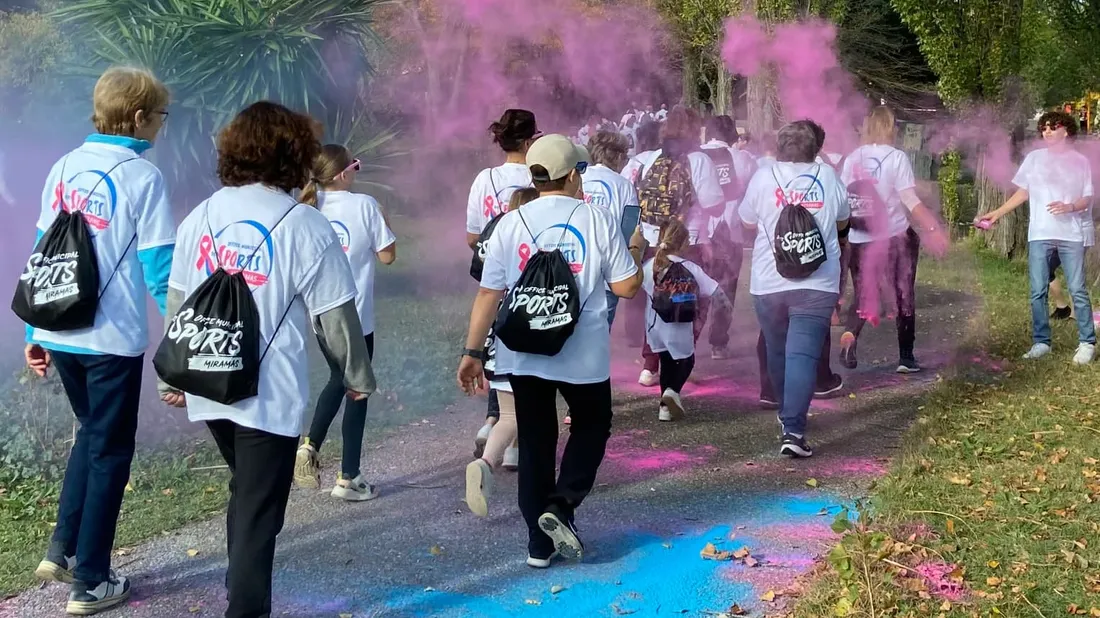  Le succès de la Couleur Solidaire à Miramas pour Octobre Rose 2024