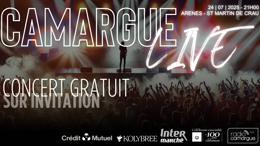 Le Camargue Live enflamme Saint-Martin-de-Crau le 24 juillet !