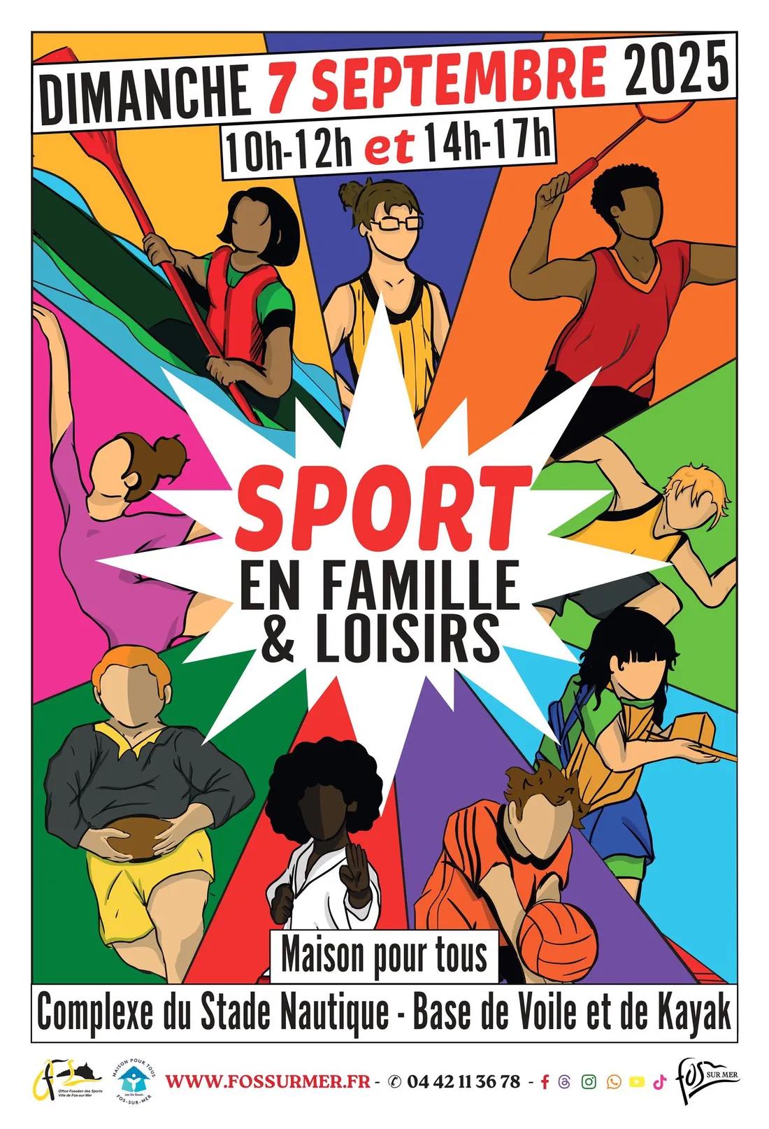 Sport en famille à Fos-sur-Mer : une journée festive et ludique pour tous