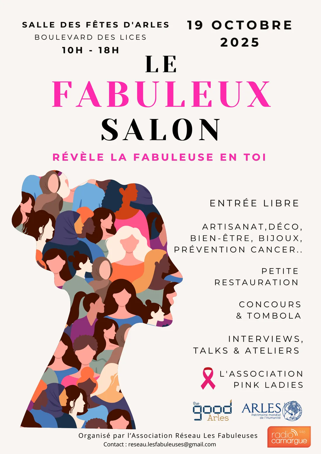 Découvrez le 1er Fabuleux Salon des Fabuleuses à Arles le 19 octobre 2025