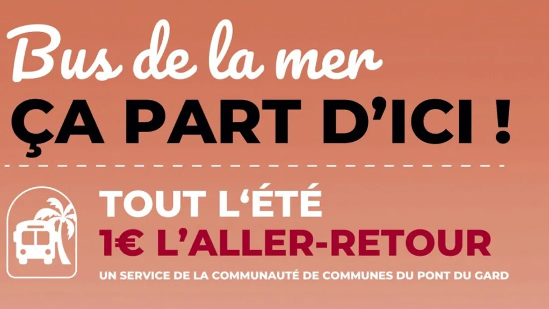 Le Bus de la Mer reprend la route vers les plages du Gard