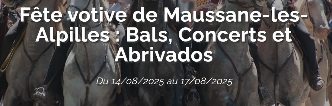Fête votive à Maussane-les-Alpilles 
