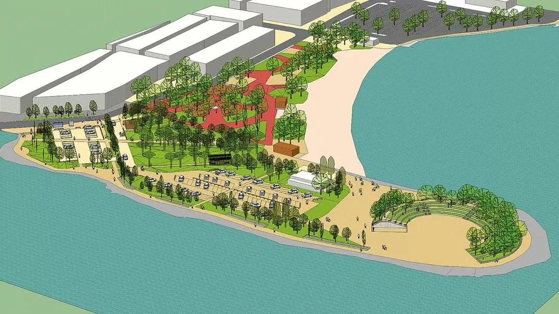Travaux de la Place des Aires à Martigues