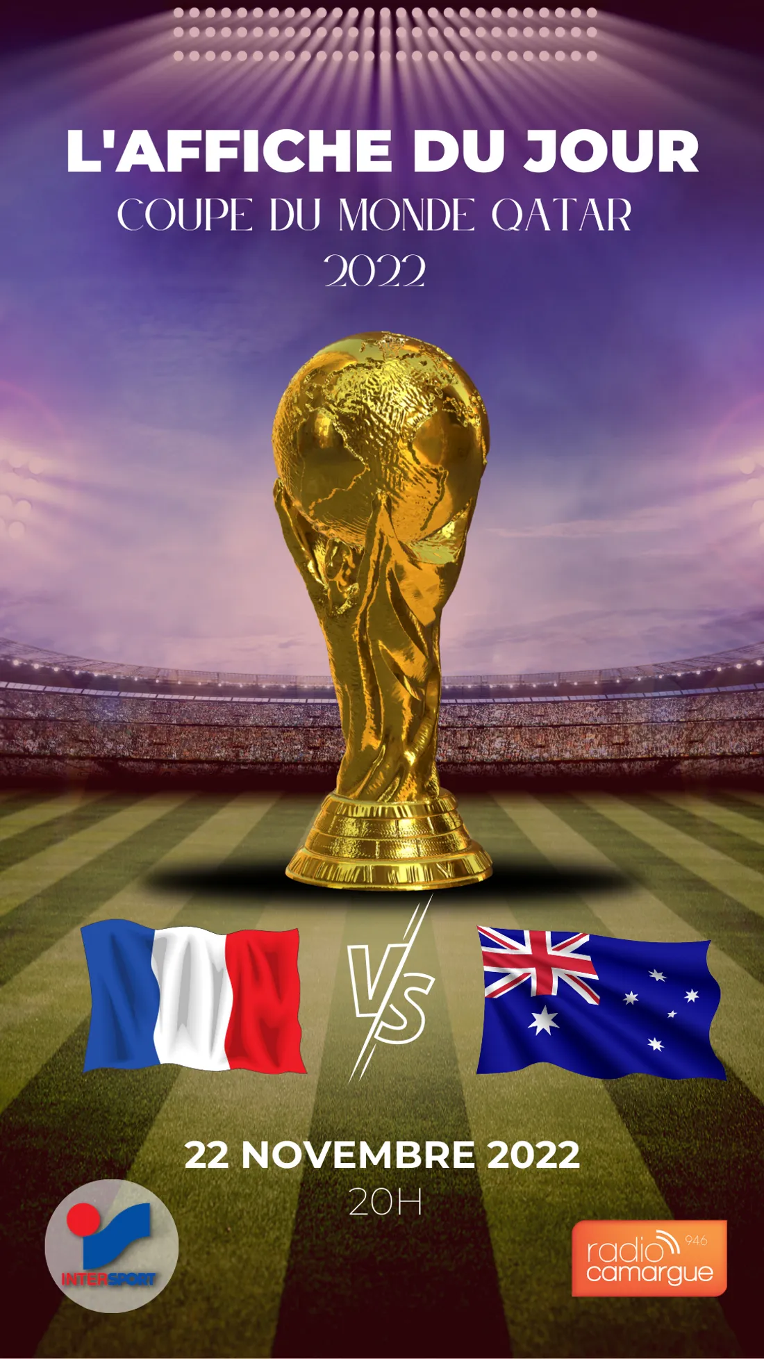 [ SPORT ] Football/QatarWorldCup2022: L'Affiche du jour !