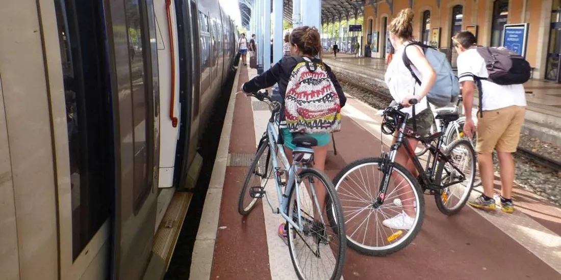 Les vélos interdits dans certains TER