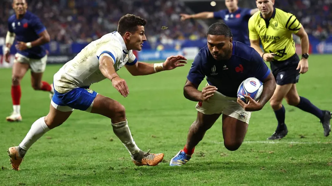 [ SPORT - RUGBY ] Mondial de Rugby: Les Bleus se qualifient pour les quarts de finale