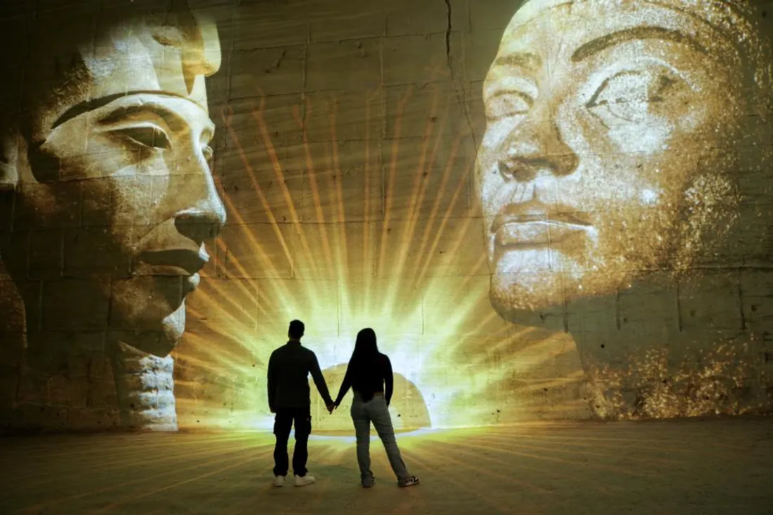 Exposition L’ÉGYPTE DES PHARAONS - Les Carrières des Lumières