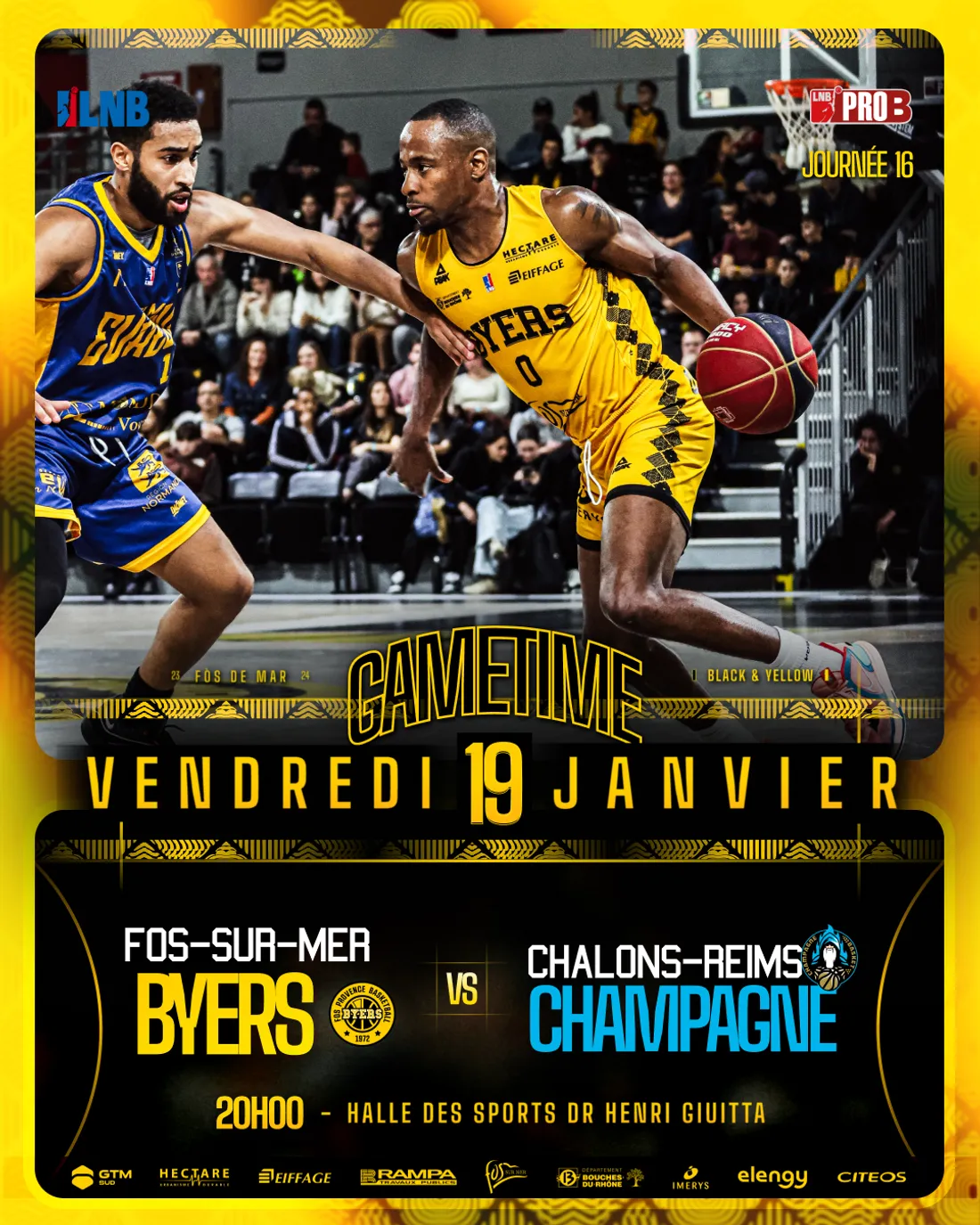 [ SPORT - BASKETBALL ] Fos-Provence-Basket: Let's go pour le 1er match de l'année 