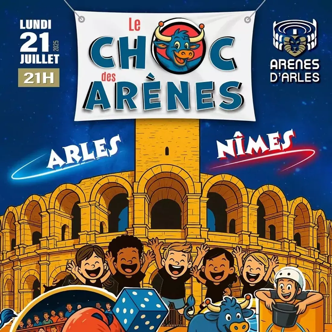 Arles s’embrase pour Intervill’s : une soirée folle en perspective !