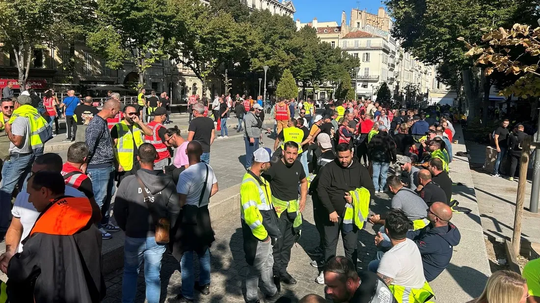 Action massive des dockers de Fos, ce mercredi en soutien des salariés de Carfos