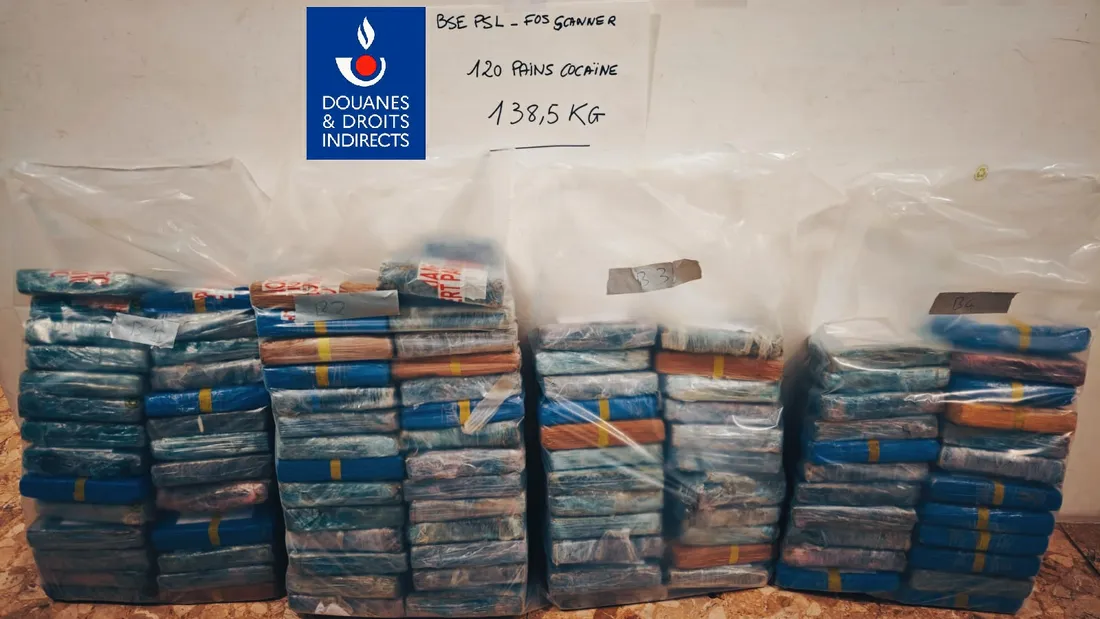 138 kg de cocaïne saisis, une livraison surveillée mène à quatre arrestations à Barcelone