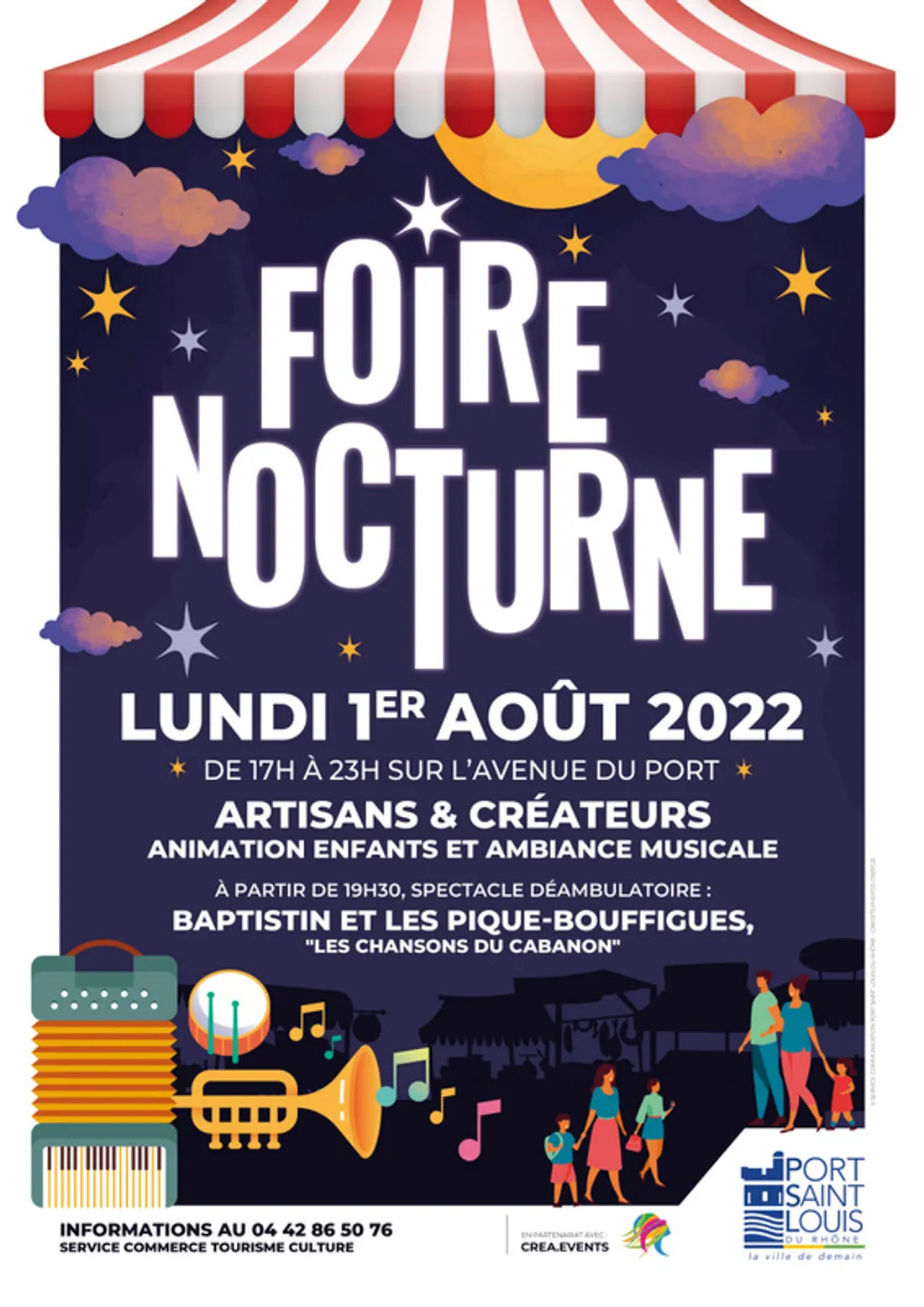 [ LOISIR / CULTURE ]: FOIRE NOCTURNE - PORT ST LOUIS 