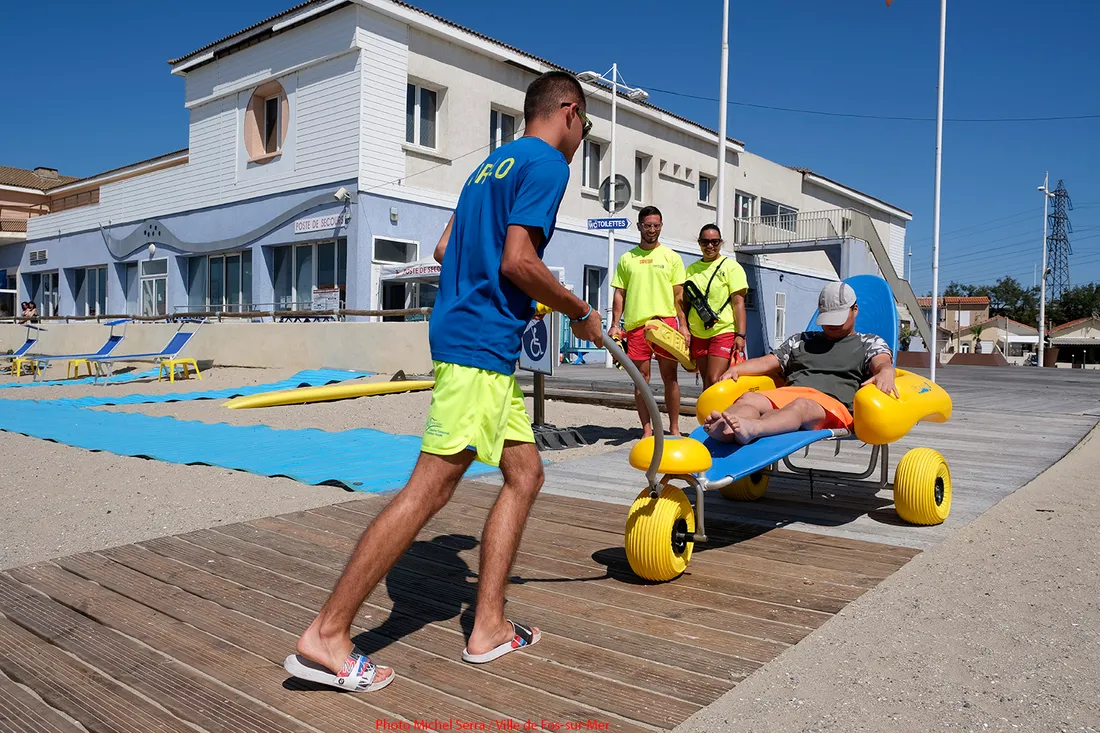 [ SOCIETE - FOS SUR MER ] La mer pour tous à Fos sur Mer