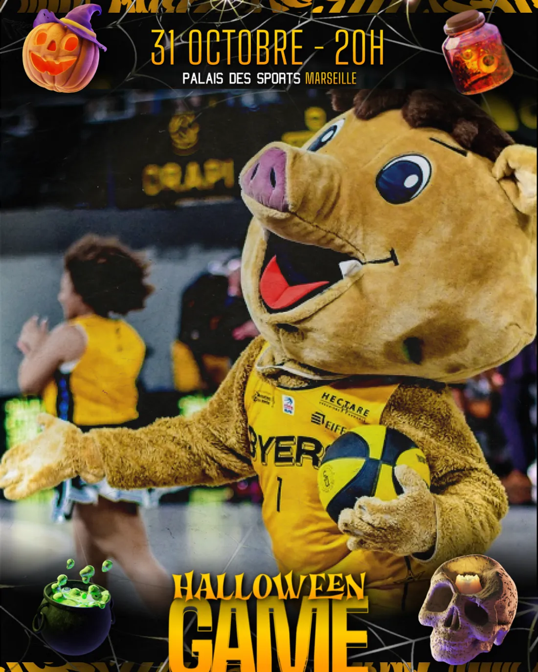 [ SPORT - BASKETBALL ] Fos-Provence Basket: Le Halloween Game envahit le Palais des Sports
