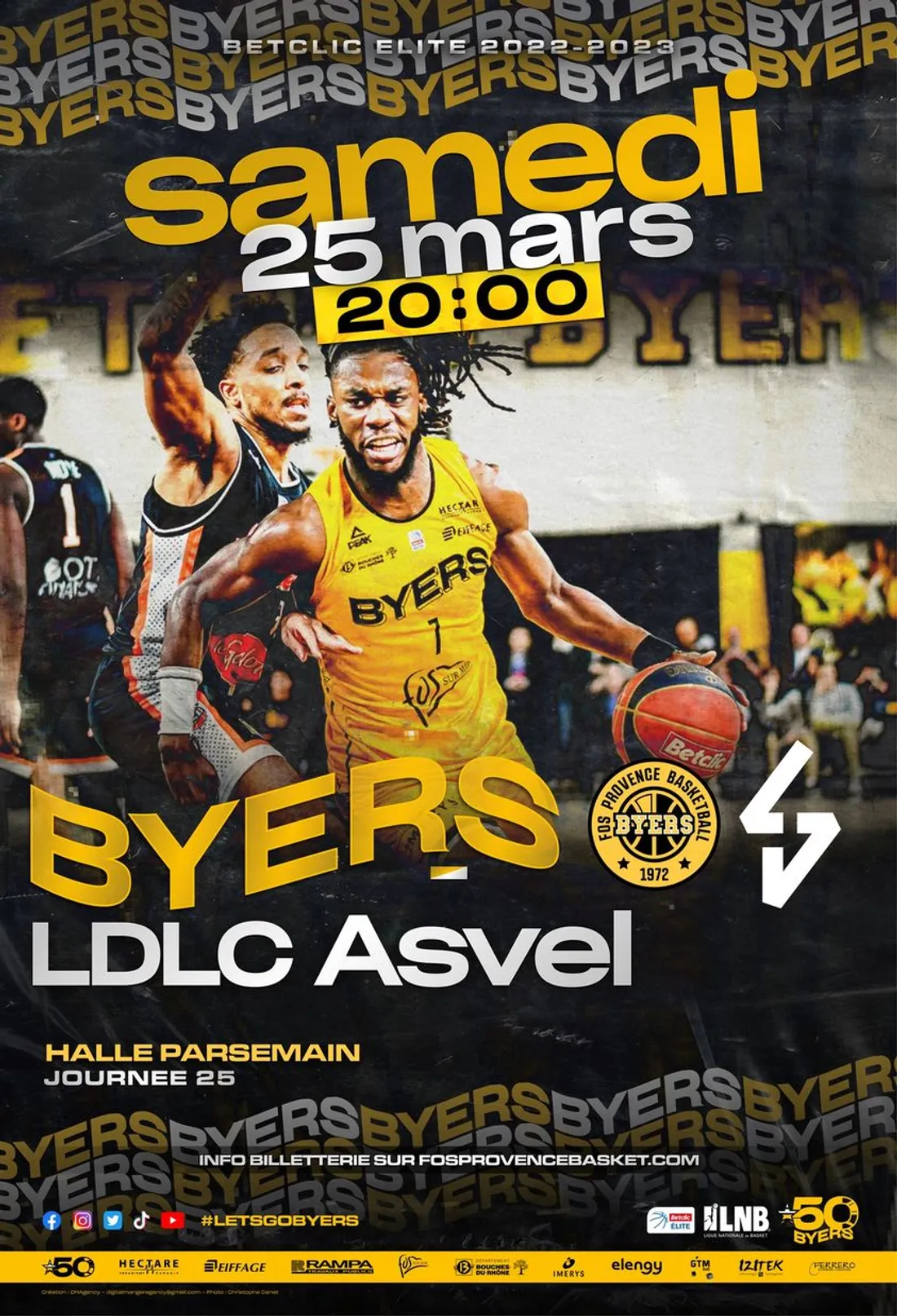 [ SPORT ] Basketball/BetclicElite: Fos affronte le haut du classement ce samedi 25 mars