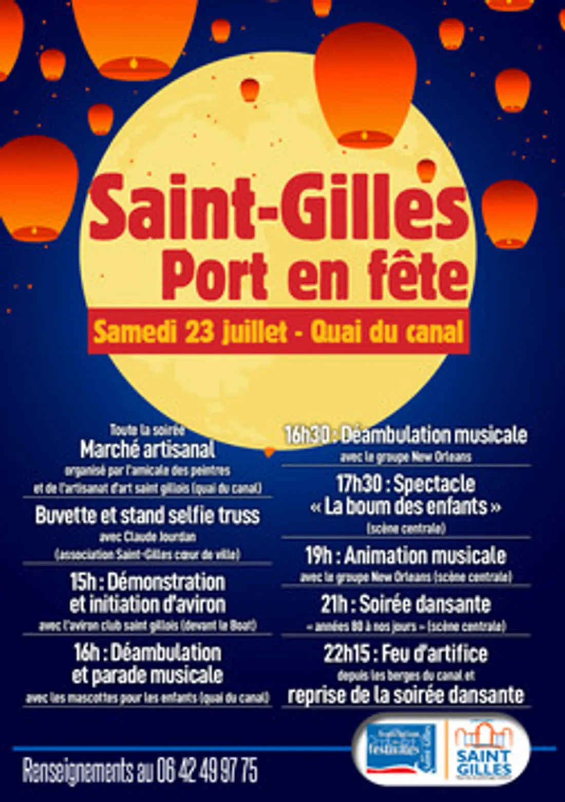 [ CULTURE / LOISIR ] PORT EN FÊTE - SAINT GILLES