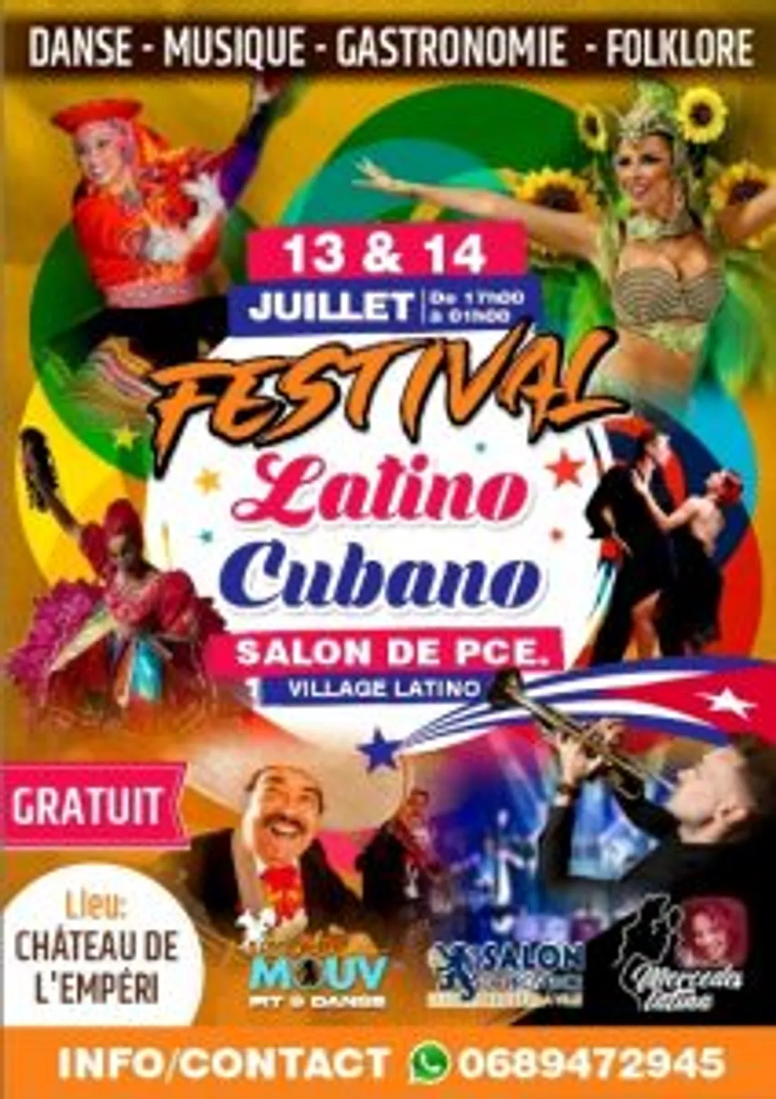 [ CULTURE / LOISIR ] FESTIVAL LATINO CUNBANO - SALON DE PROVENCE