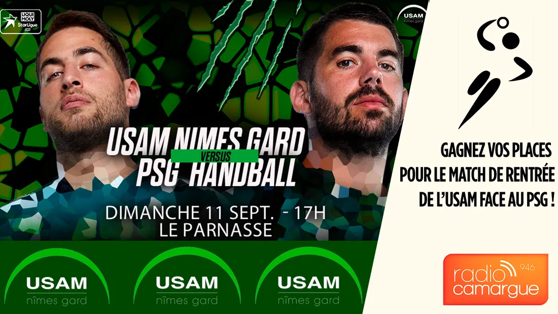 [SPORT] L'USAM Hand reçoit le PSG à Nîmes 