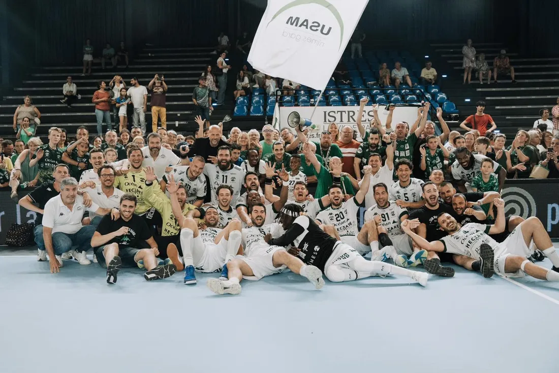 [ SPORT ] Handball/LiquiMolly Starligue: L'USAM termine sa saison par une victoire à Istres