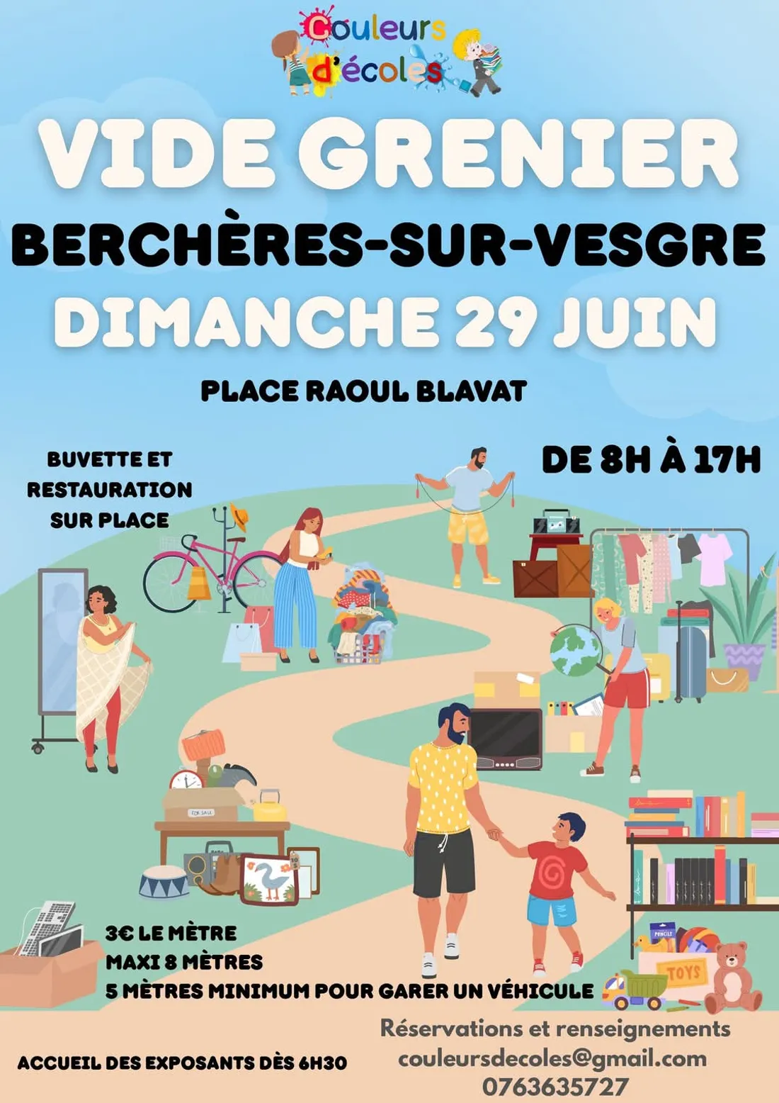 Berchères-sur-Vesgre - vide-greniers