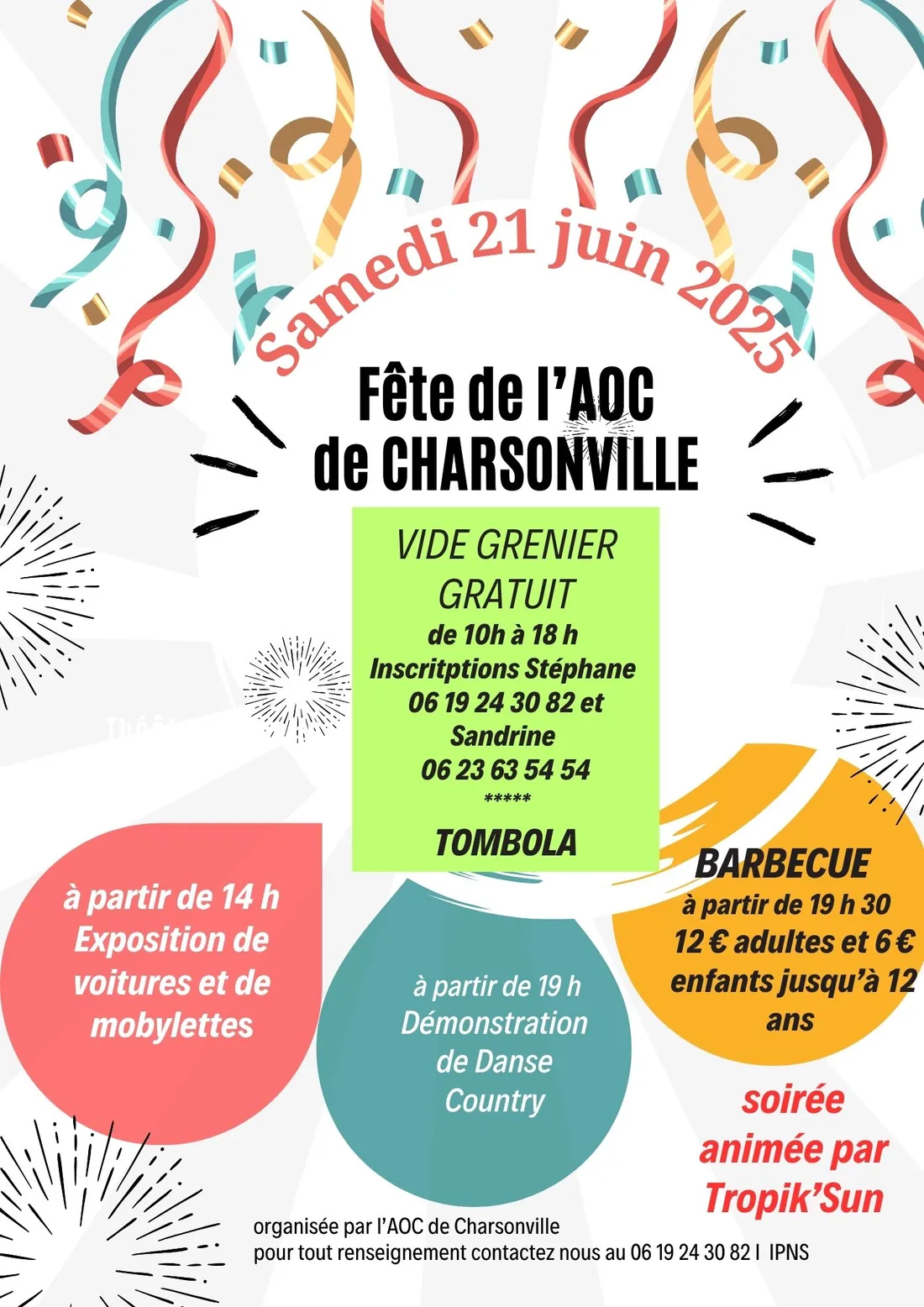 Fete de l'AOC de Charsonville