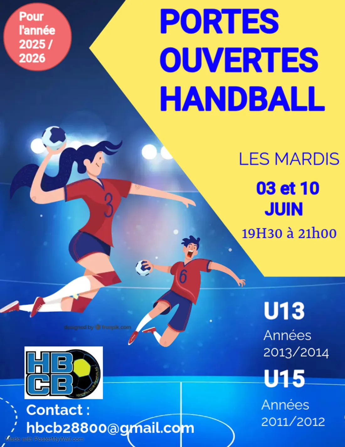 BONNEVAL - Portes ouvertes handball