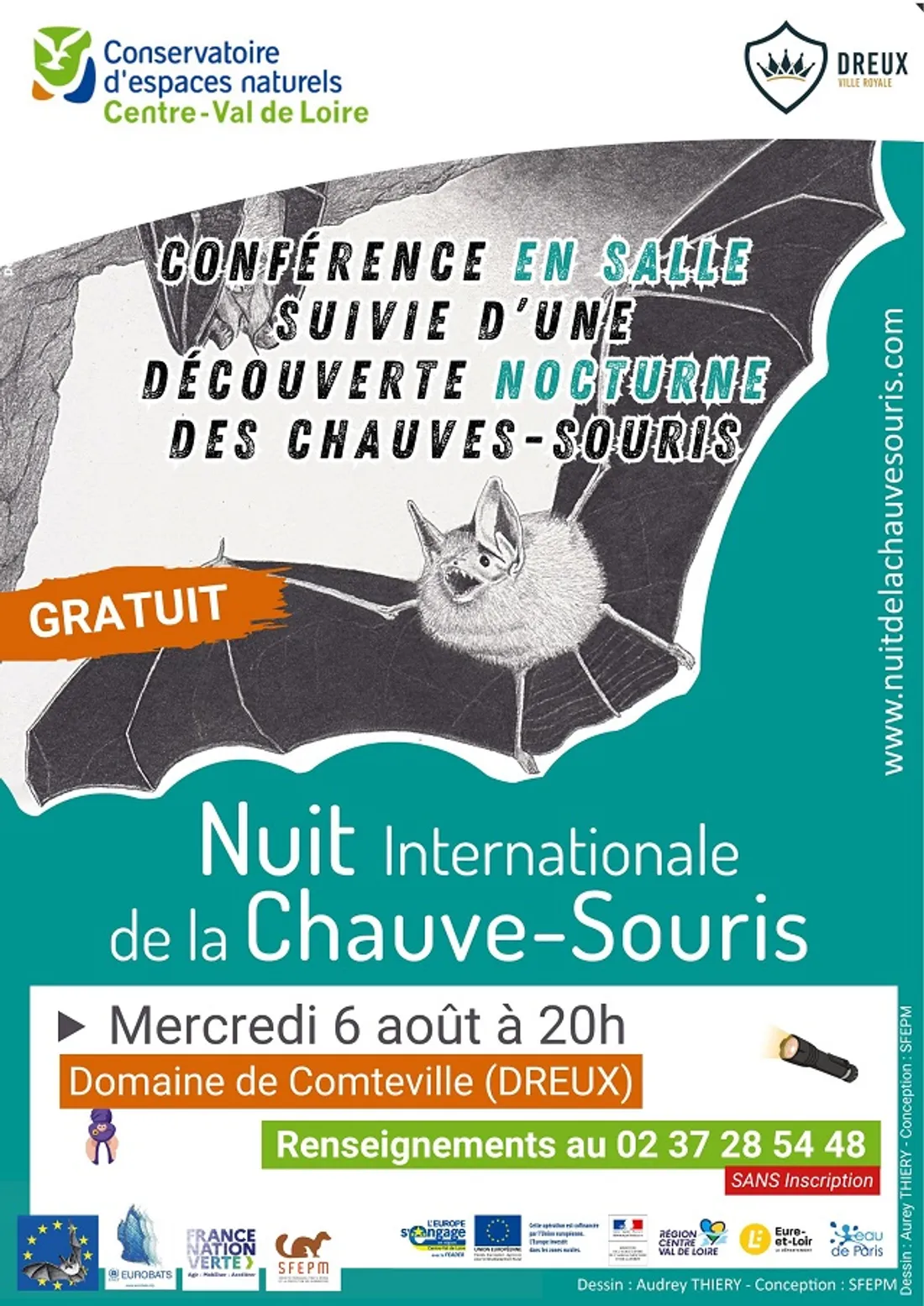 DREUX - Nuit de la chauve-souris