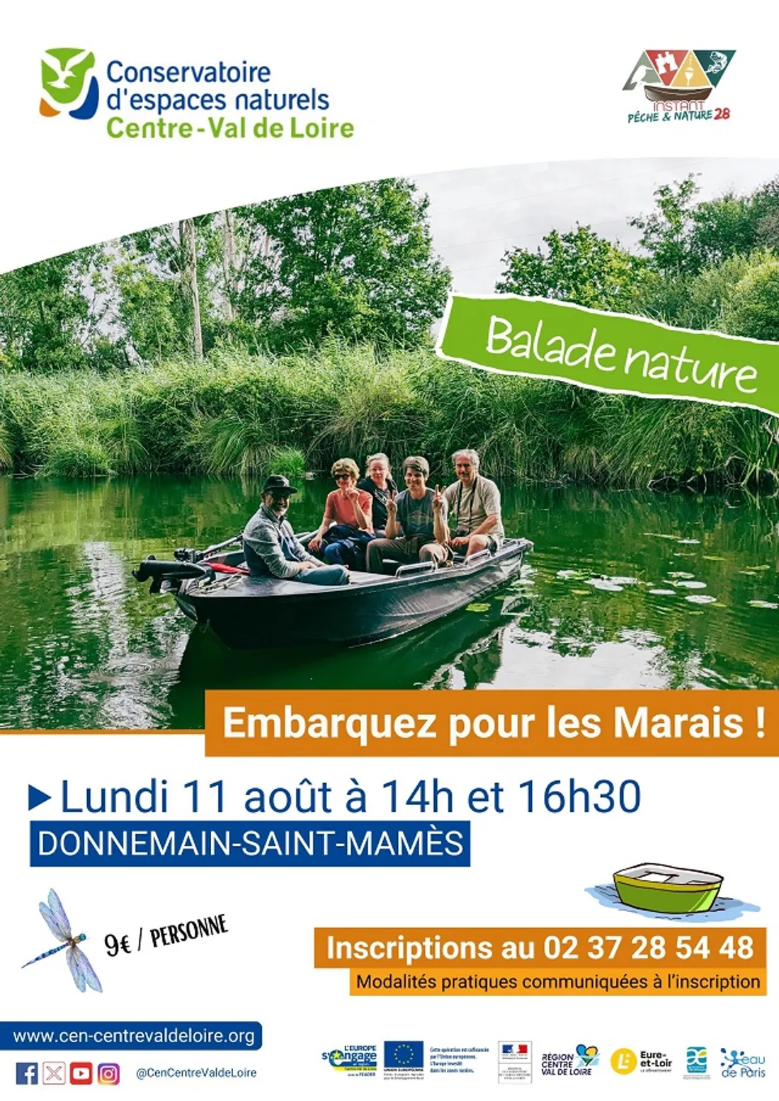 DONNEMAIN - Nature : Embarquez pour les Marais