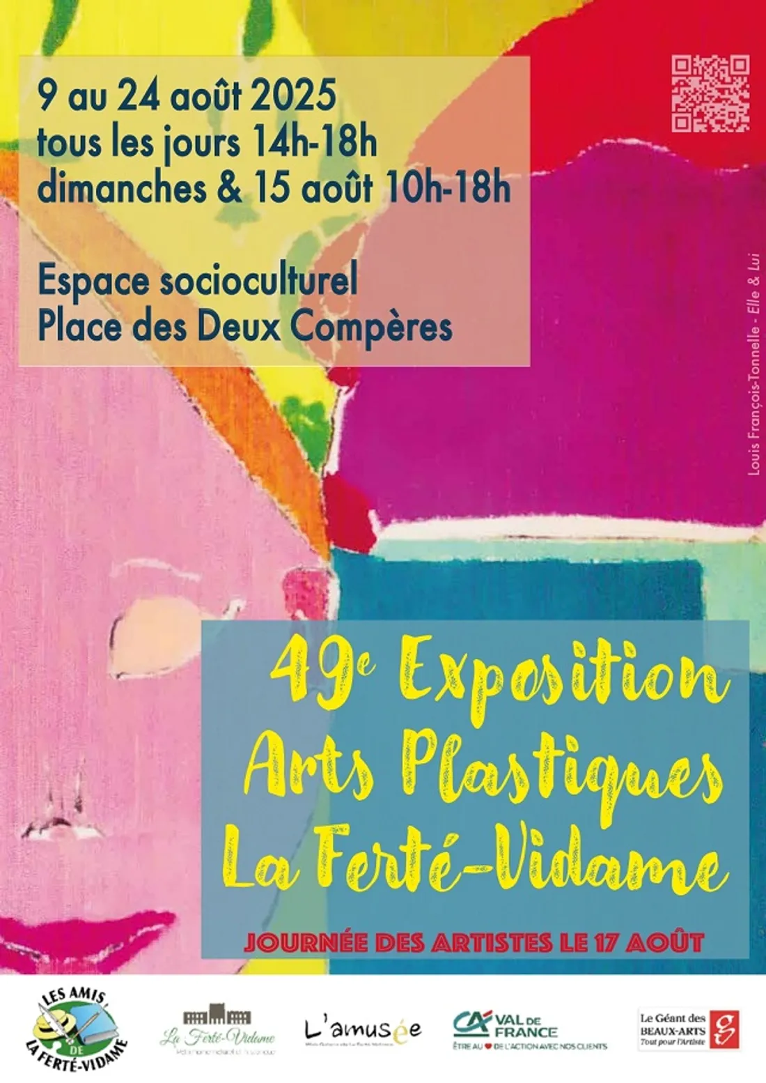 LA FERTÉ-VIDAME - 49e exposition Arts Plastiques