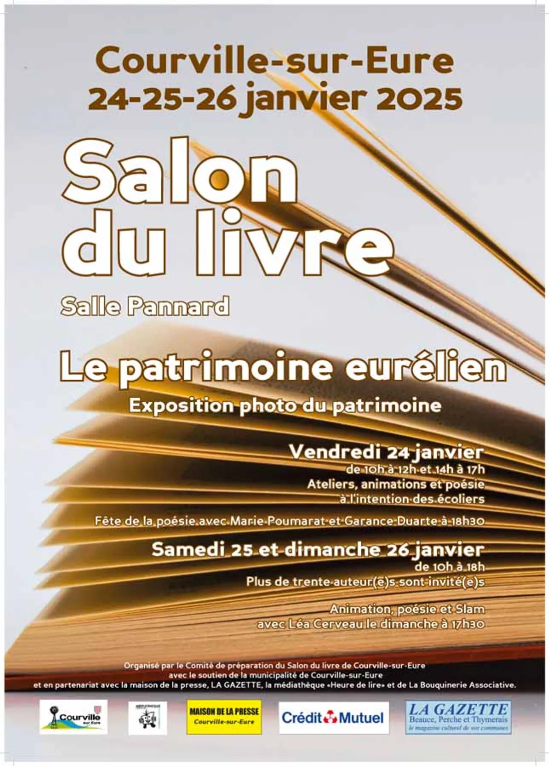 COURVILLE-SUR-EURE - Salon du livre