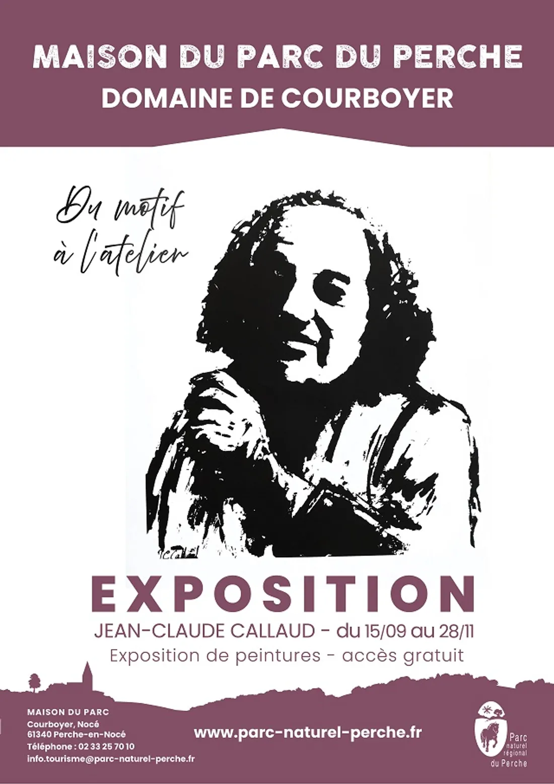 NOCÉ (61) - Exposition : Jean-Claude Callaud « Du motif à l’atelier »