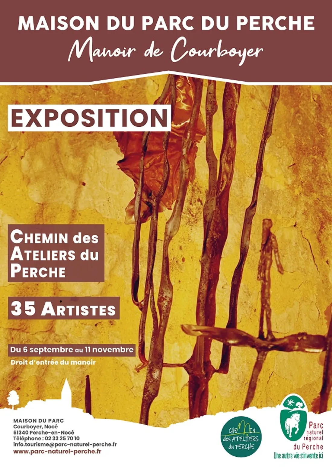 NOCÉ (61) - Exposition : Chemin des Ateliers du Perche