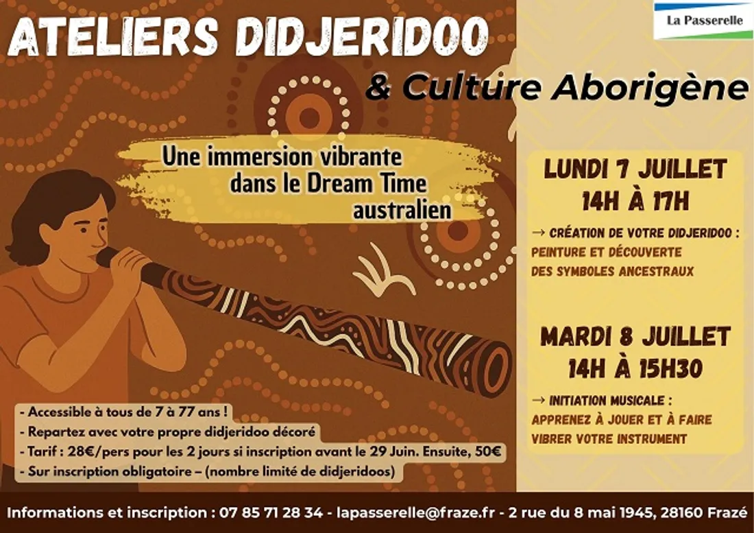 FRAZÉ - Atelier didjeridoo & culture aborigène