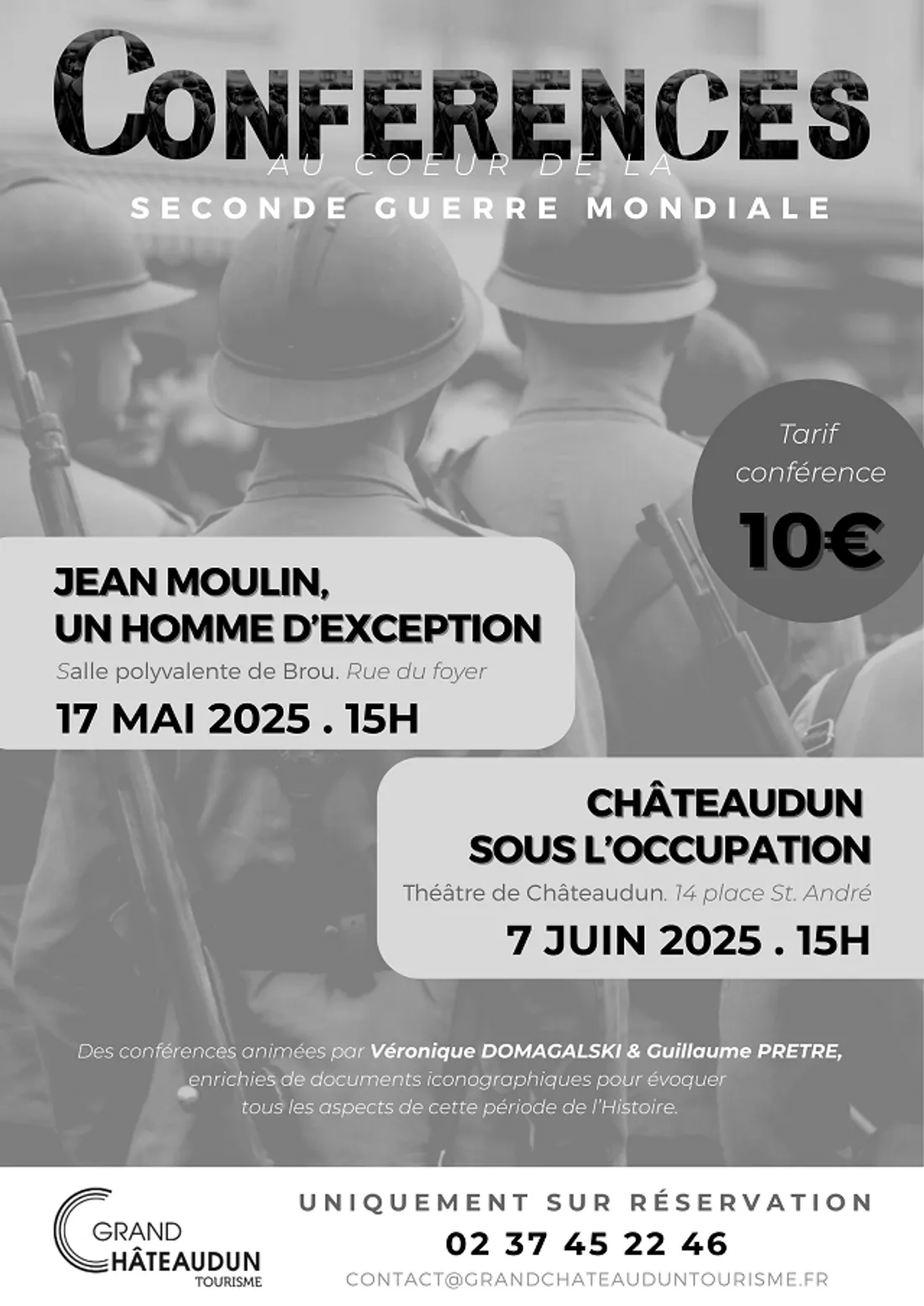 conférence grand chateaudun tourisme mai juin 2025