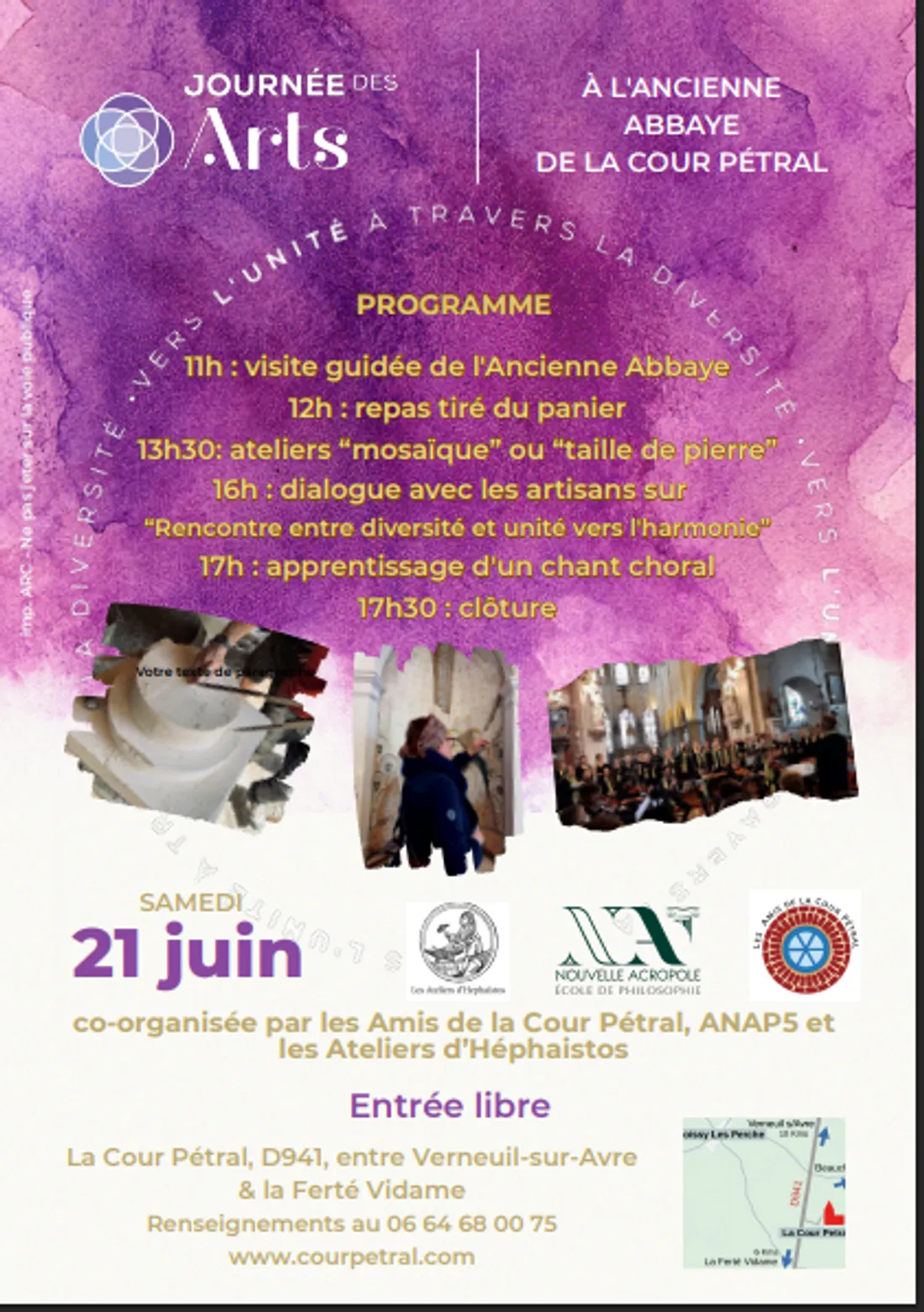 BOISSY-LES-PERCHE - Journée des arts à la Cour Pétral