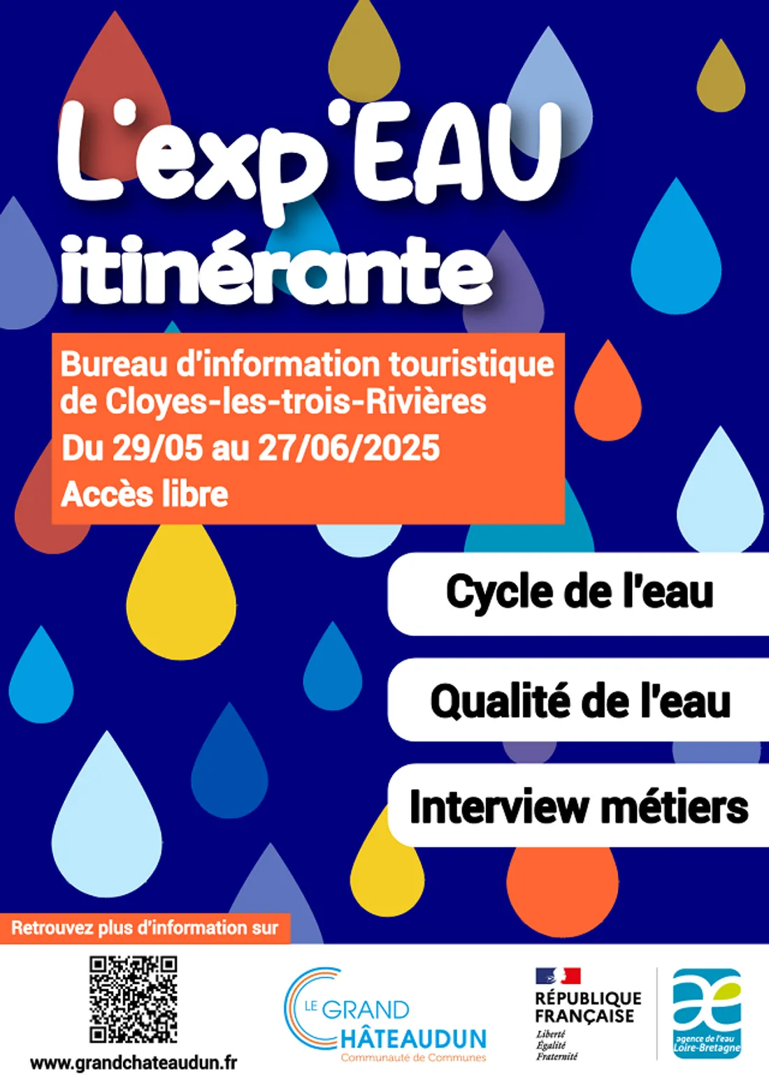 CLOYES-SUR-LE-LOIR - Exposition : L'Exp'Eau itinérante