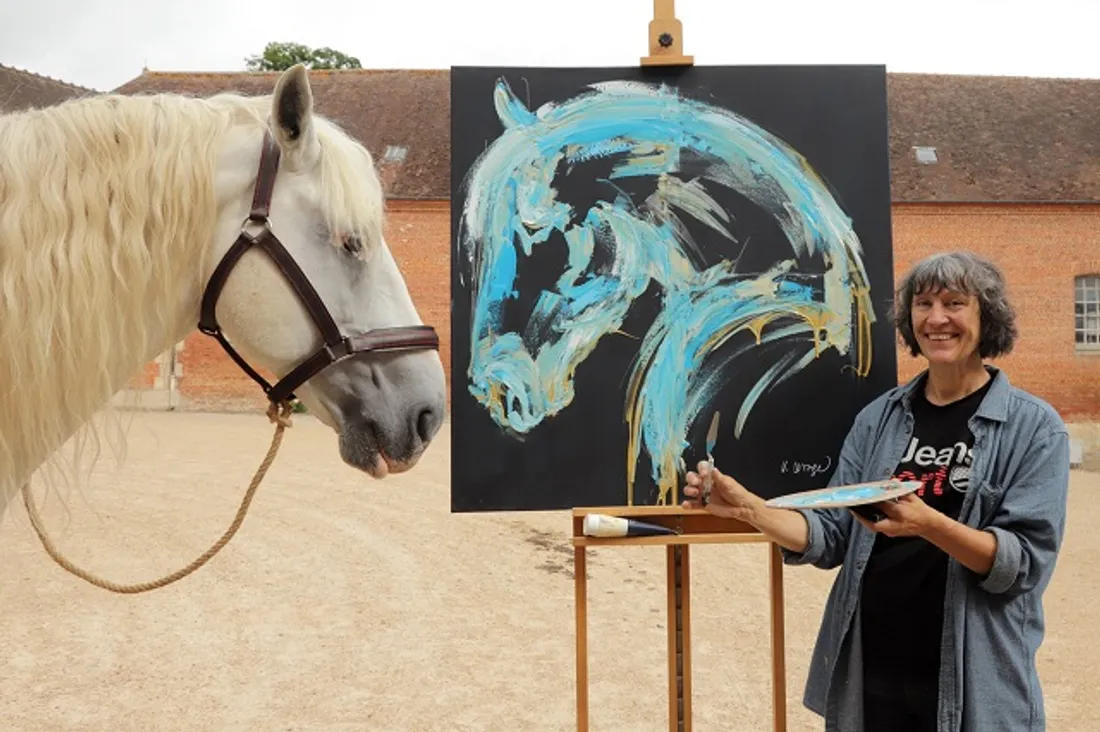 BROU - Exposition : Peintures de Véronique Lesage et les sculptures de Didier Dantras