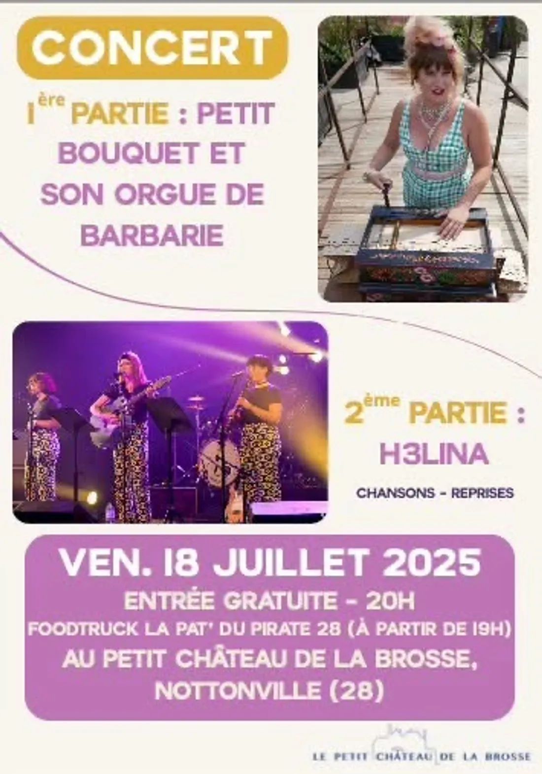 NOTTONVILLE - Concert guinguette sous les arbres