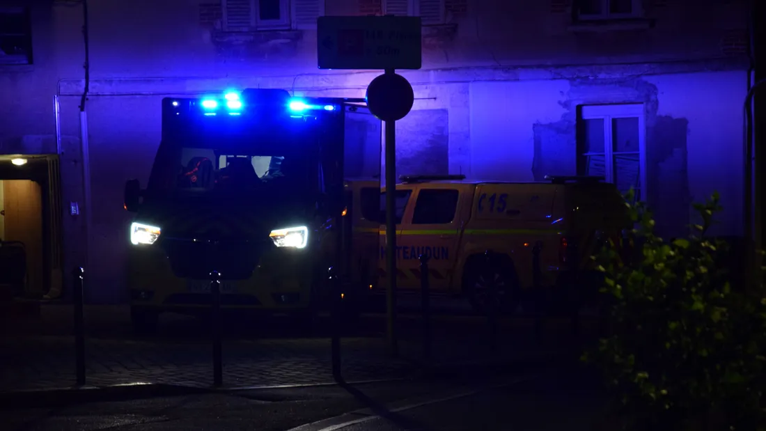 Intervention de nuit, sapeurs-pompiers, SDIS 28
