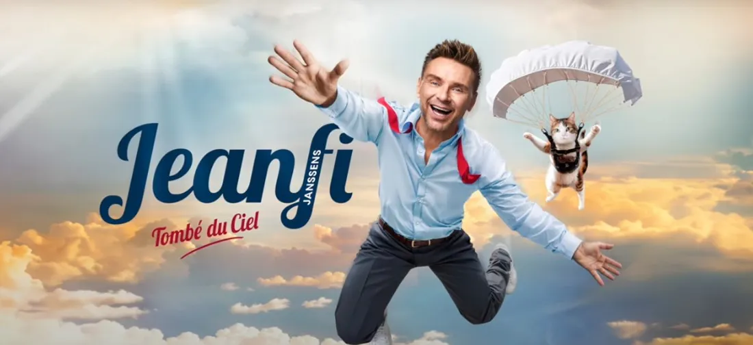 Jeanfi Janssens pour son spectacle « Tombé du ciel »