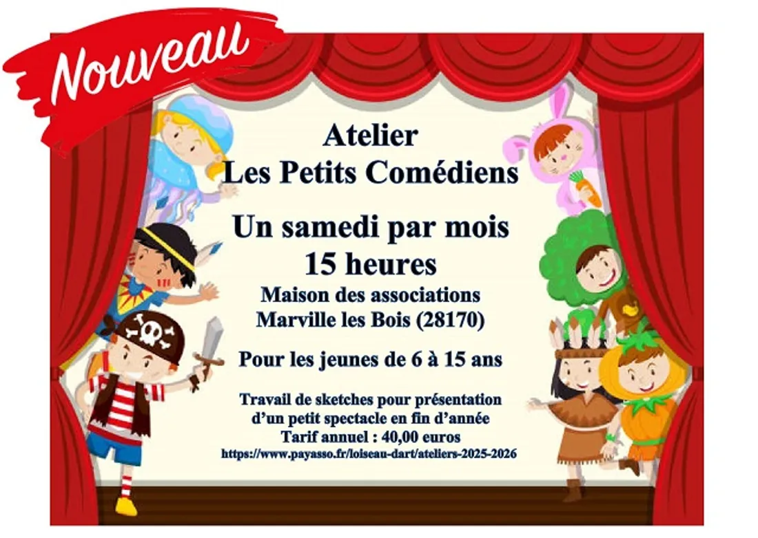 SAINT-SAUVEUR-MARVILLE - Atelier théâtre enfants